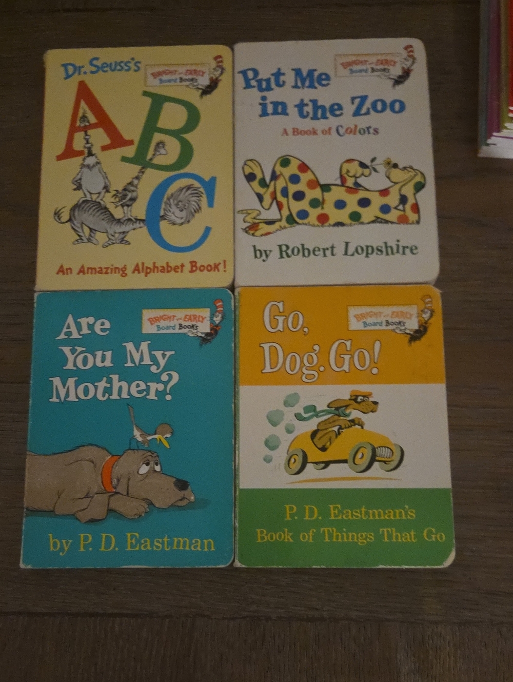Dr. Seuss & P.D. Eastman Classic Bright Early Board Book Set - Multicolor